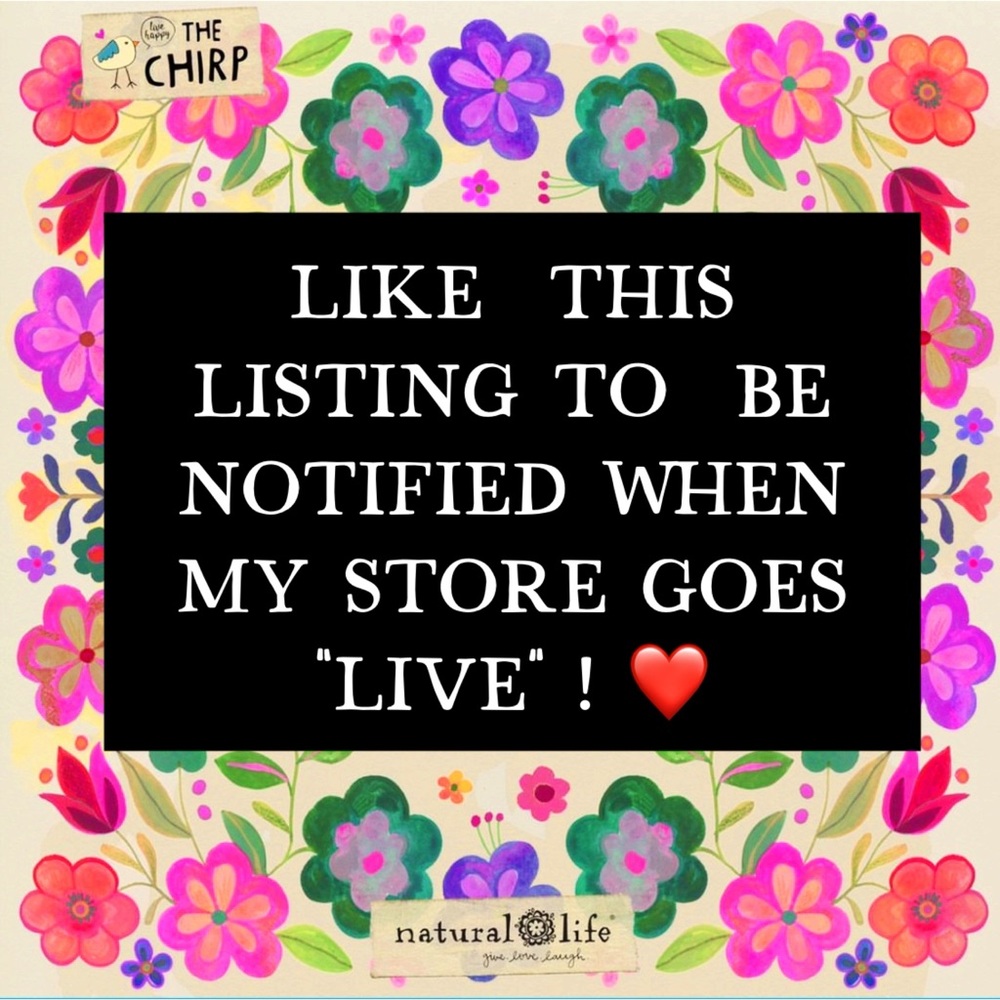 Like what you see save this listing when my store goes selling LIVE 🦜🌺🌴🦥